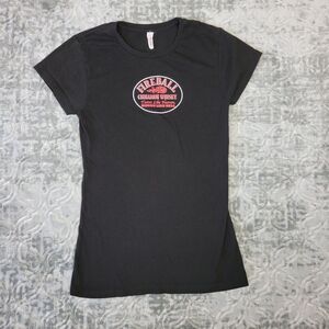 Fireball Whiskey Shirt Womens Large Black I See You I'm Just Ignoring You Bar